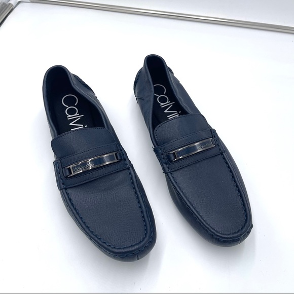 Calvin Klein Merve Weave Embossed Loafer main image 7